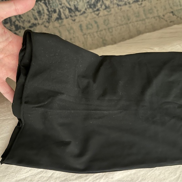 Lunya Organic Pima Romper in Black, Small - Picture 7 of 7